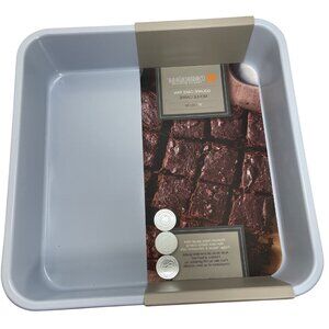 Bakeware Square Cake Pan 9"‎ Master Class Non-Stick Heavy Gauge Steel New